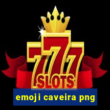 emoji caveira png